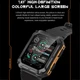 Смарт-годинник LEMFO C20 Pro силіконовий ремінець Black Orange (16354) - зображення 10