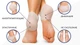 Протектор на пятку для взрослых Valgus Pro with hole 2шт White (16375) - изображение 9
