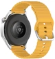 Ремешок BeCover Ribbed Tape (22mm) для Samsung Galaxy Watch (46mm) / Watch 3 (45mm) / Gear S3 Classic / Gear S3 Frontier Yellow (BC_714281) - изображение 2