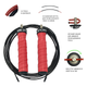 Скакалка скоростная для кроссфита UP & FORWARD Speed Rope PRO+ 3 м Красный (1494610014) - изображение 3