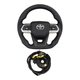 Руль для Toyota Land Cruiser 200(16-21), Prado 150(18-23). С комплектом для установки подогрева. Подушка из кожи. Логотип и кнопки – хром. - изображение 1
