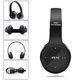 Наушники беспроводные P47 споддержкой карты памяти + встроенным FM-радио Black (16092) - изображение 4
