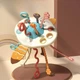 Сенсорная игрушка-тянучка "Лисичка", для мелкой моторики, прорезыватель для зубов, грызунок, погремушка Монтессори для детей - изображение 3