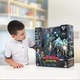Игровой набор Dinoster Стего Бласт Винг робот-трансформер с 3 режимами, машинки и динозавры 38.5 см EU580802 - изображение 10