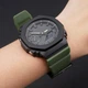 Ремешок для Casio G-Shock GM-2100 GA2100/2110 Army Green Silver - изображение 6