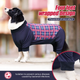 Комбинезон/попона для собак DoubleWin Recovery Suit Plaid Red XS - изображение 5