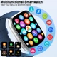 Смарт-часы Cillso с Bluetooth IP68 для iOS и Android Blue - изображение 3