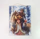Постер "Зима" от украинской художницы Гундич Наталии. Серия "Казаки. Год коня". Формат а4. - изображение 1