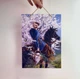 Постер "Весна" от украинской художницы Гундич Наталии. Серия "Казаки. Год коня". Формат а4. - изображение 2