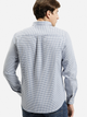 Koszula męska bawełniana w kratę Cross Jeans 35612-005 M Niebieska (8697319808971) - obraz 2