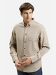 Сорочка бавовняна чоловіча Cross Jeans 35621-053 XL Бежева (8697319810189) - зображення 1