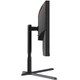 TFT 27' AOC Q27G3XMN/BK, MiniLED QHD IPS, 180Hz, 1ms, 2xHDMI, DP, HAS, Pivot, чорно-червоний - изображение 4