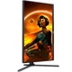 TFT 27' AOC Q27G3XMN/BK, MiniLED QHD IPS, 180Hz, 1ms, 2xHDMI, DP, HAS, Pivot, чорно-червоний - изображение 8