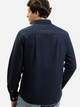 Сорочка бавовняна чоловіча Cross Jeans 35623-001 L Темно-синя (8697319810318) - зображення 2