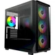 Корпус Montech X5M, Black, Mid Tower, без БЖ, для Micro ATX / Mini ITX, 1xType-C / 1xUSB 3.0 / 1xUSB 2.0, макс. CPU - 165 мм / GPU - 405 мм, 4x120 мм ARGB, бічна панель із загартованого скла - изображение 1