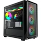 Корпус Montech X5M, Black, Mid Tower, без БЖ, для Micro ATX / Mini ITX, 1xType-C / 1xUSB 3.0 / 1xUSB 2.0, макс. CPU - 165 мм / GPU - 405 мм, 4x120 мм ARGB, бічна панель із загартованого скла - изображение 2