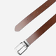 Ремінь чоловічий з натруальної шкіри Cross Jeans 0446K-025 95 см Коричневий (8699438968420) - зображення 3