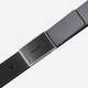 Ремінь чоловічий з натруальної шкіри Cross Jeans 0566K-020 110 см Чорний (8697319769302) - зображення 3