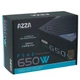 Блок питания 650 Вт, AZZA, Black (PSAZ-650B) - изображение 3