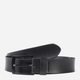 Ремінь чоловічий з натруальної шкіри Cross Jeans 0569K-020 100 см Чорний (8697319769463) - зображення 1