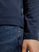Longsleeve męski Cross Jeans 16034-001 S Granatowy (8697319806786) - obraz 4