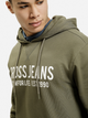Bluza z kapturem męska Cross Jeans 25444-039 S Oliwkowa (8697319807639) - obraz 4