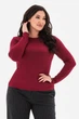 Лонгслів TUDAL 1 бордового кольору 5XL (3043359) - изображение 1
