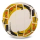 Мяч волейбольный Hard Touch Composite Leather 4058 размер №5 White-Yellow-Black - изображение 2