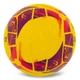 Мяч волейбольный Hard Touch Composite Leather 4058 размер №5 Yellow-Dark Purple - изображение 2