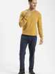 Джемпер чоловічий Cross Jeans 34228-026 L Жовтий (8697319196115) - зображення 3
