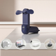 Вентилятор ручний (портативний) Jisulife Handheld Fan Life8 Blue (Life8_blue) - зображення 4