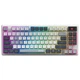 Клавіатура MSI FORGE GK600 TKL W SKY UA 104key, mechanical Linear, USB-A, Wireless, Blueto - зображення 6