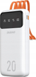 Powerbank Dudao K6Pro+ 20000 mAh 10W White (6977196682409) - obraz 1