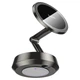 Автомобільний тримач Hoco H83 Metal ring magnetic car holder (center console) Black - изображение 2