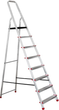 Домашня драбина Haushalt 8-ступенева (3871880001596) - зображення 1