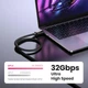Кабель UGREEN DP114 DisplayPort 1.4 to DisplayPort 8K@60Hz 1.5m Black (80391) - изображение 5