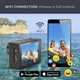 Экшн-камера GoXtreme BlackHawk 4K+ / 14Мп / 4K / 240fps / Wi-Fi / Водонепроницаемая 60м / Черная (3R30040) Б/В - изображение 6
