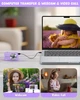 Фотоаппарат AOREGRE 44Мп / CMOS / FHD 1080p 30fps / 16Х зум / Wi-Fi / Фиолетовый - изображение 7