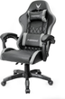 Fotel gamingowy VARR Fiorano Black-Grey (5907595458412) - obraz 3