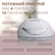 Молокоотсос электрический беспроводной Hands Free свободные руки портативный аккумуляторный ультратихий двухфазный 210 мл с дисплеем массаж стимуляция лактации молокоотсосы для сцеживания молока для мам и новорожденных Swan Baby Smart Lacto X2 - изображение 3