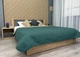 Покривало двостороннє Decorator Microfiber куб 140х215 см зелений з сірим (85-104) - зображення 4