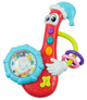 Grzechotka muzyczna Baby Mix Saksofon Czerwony (5902216913349) - obraz 1