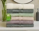 Набор бамбуковых махровых турецких полотенец Cestepe 6 штук Bamboo Floral 70х140 - изображение 1