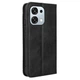 Чохол-книжка Deexe Retro Style для OPPO A6 Pro - Black - зображення 7