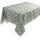 Скатертина Lotus Home 120092196 140*140 см Поліестер Зелений - зображення 4
