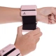 Обтяжувачі для рук та ніг Zelart Fit 3274 2 шт по 0,5 кг Pink-Black - зображення 6
