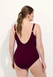 Слитный купальник Fuba 25812154 бордовый 56 (4XL) бедра 121-125 см грудь 4D-5E - изображение 3