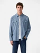 Сорочка джинсова чоловіча Levi`s 596445825 XL Синя (1159859464) - зображення 1