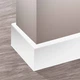 Плинтус ПВХ Cezar Masterline White 9003 2,2 м - изображение 4