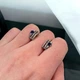 Сережки срібні "Доріжки" 925 проби з сапфірами 40920с - зображення 11
